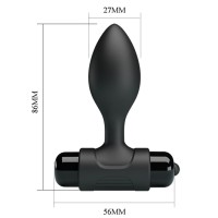 Анальная втулка с вибрацией Pretty Love Vibra Butt Plug