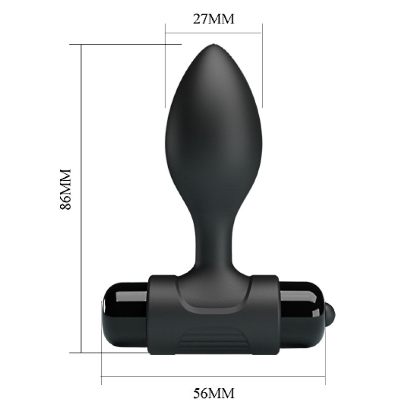 Анальная втулка с вибрацией Pretty Love Vibra Butt Plug