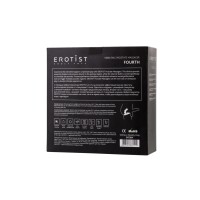 Стимулятор простаты Erotist Fourth черного цвета