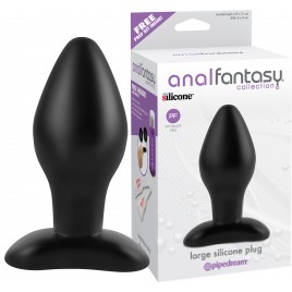 Анальная пробка AFC Large Silicone Plug Black