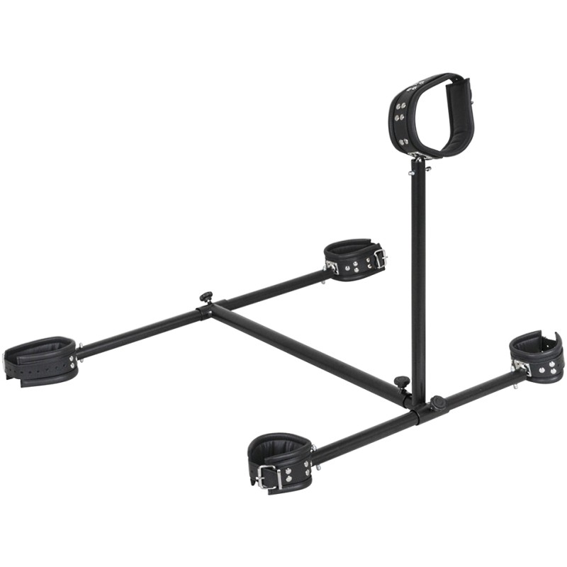 Набор для жесткой фиксации Zado Floor Pillory, черный