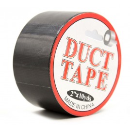 Бондажная лента Duct Tape черная 15 м