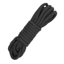 Хлопковая верёвка для бондажа черная 5 м