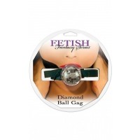 Кляп прозрачный Diamond ball gag