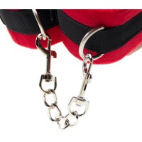 БДСМ набор для игр (наручники, маска, плеть, зажимы на соски, тиклер)