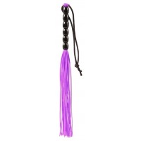 Маленькая резиновая плеть фиолетовая​ 21 см