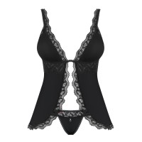 Кокетливый беби-долл и трусики-стринги Arisha L/XL