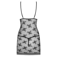 Нежная кружевная сорочка и трусики-стринги Jennifairy S/M