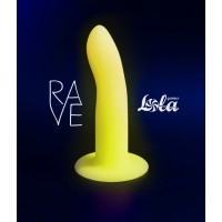 Светящийся в темноте фаллос на присоске Rave Light Keeper 13 см