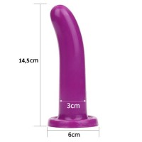 Фаллоимитатор на присоске Holy Dong Medium пурпурный 15 см