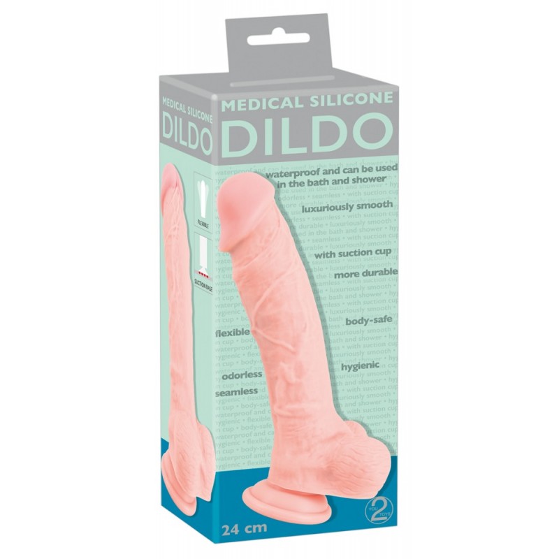 Изображение Orion, Германия Фаллоимитатор реалистик Medical Silicone Dildo 24 см