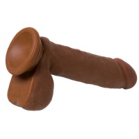 Реалистичный фаллоимитатор-мулат на присоске Toyfa RealStick Elite 16 см