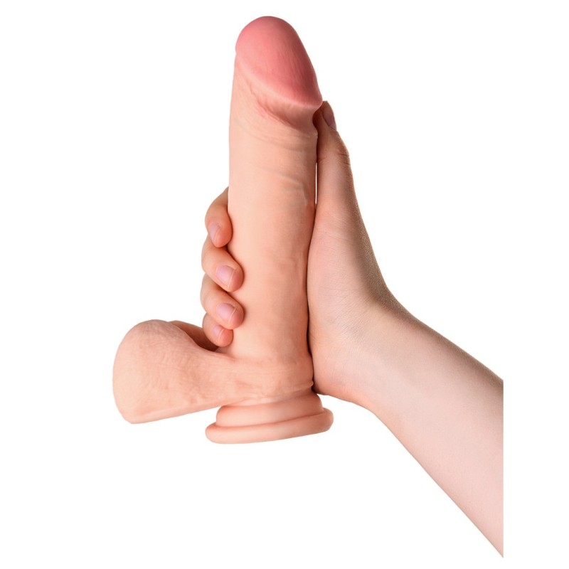 Реалистичный фаллос-ротатор Real Stick 17 см