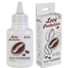 Пудра для игрушек Love Protection с ароматом кофе 15 гр