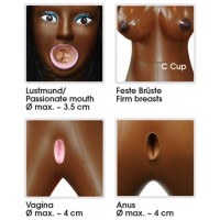 Надувная секс-кукла афроамериканка Tyra