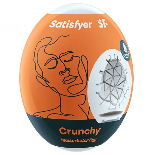 Мастурбатор-яйцо Satisfyer Crunchy Masturbator Egg