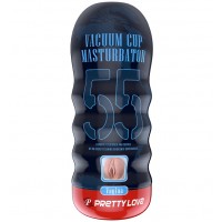Мастурбатор-вагина в колбе Pretty Love Vacuum Cup