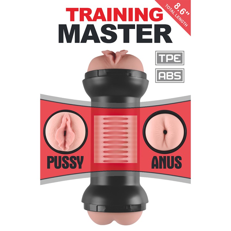 Двойной мастурбатор Traning Master Pussy and Anus