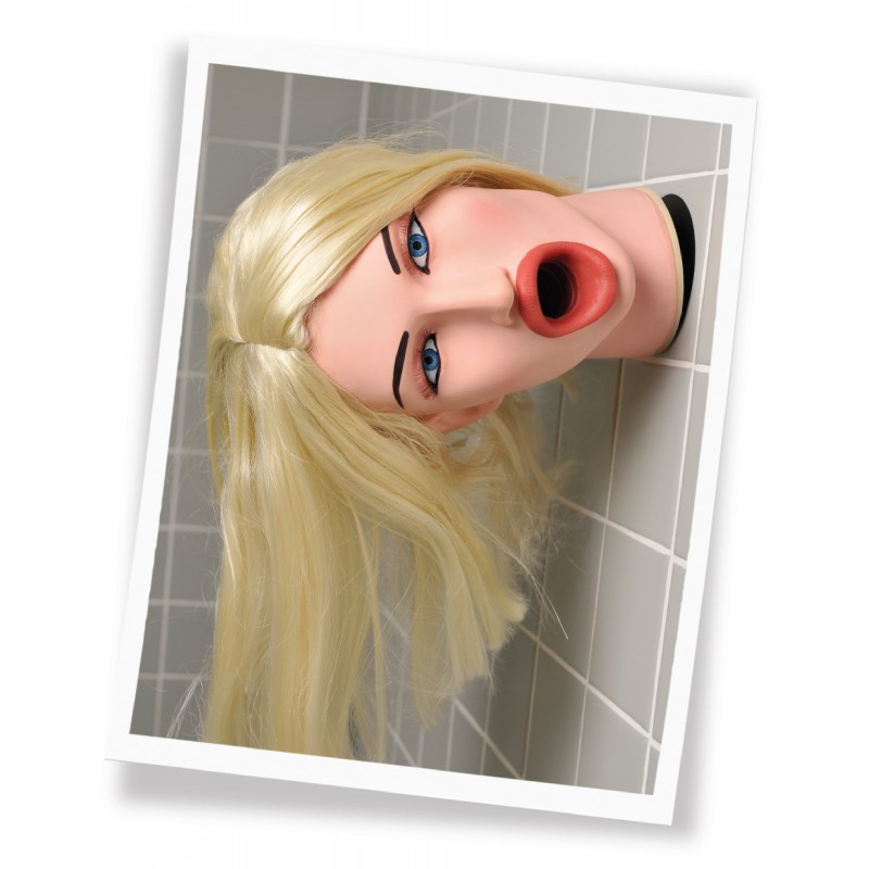 Мастурбатор-голова Hot Water Face Fucker! Blonde