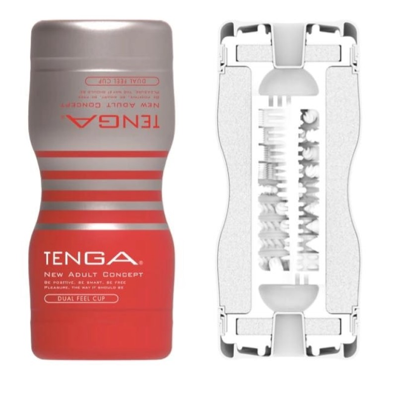 Двусторонний мастурбатор Tenga Dual Sentation Cup