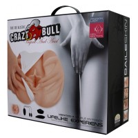 Фото Baile, Китай Мастурбатор-реалистик Crazy Bull с двумя отверстиями и двойным виброяйцом
