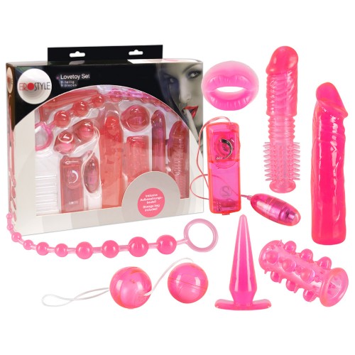 Набор игрушек для жаркого секса Pink Roses Set