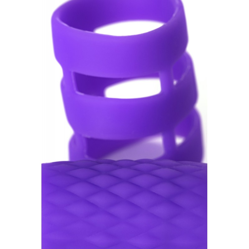Эластичное виброкольцо Dibe Adma фиолетового цвета