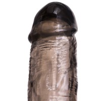 Насадка с увеличенной головкой и вибростимулятором ToyFa XLover 15,5 см