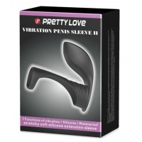 Вибронасадка на пенис Pretty Love Vibration Penis Sleeve