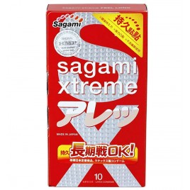 Презервативы утолщенные Sagami Xtreme Feel Long 10 шт