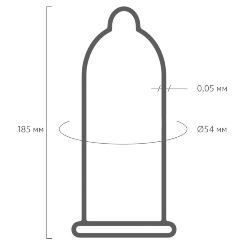 Презервативы ON Super Thin ультратонкие 0,05 мм 30 шт