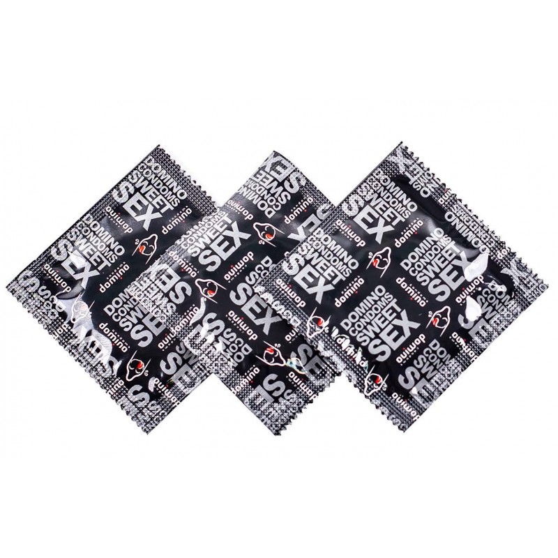 Оральные презервативы Domino Sweet Sex Тропические Фрукты 3 шт