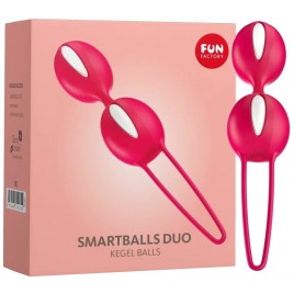 Шарики вагинальные Fun Factory Smartballs Teneo Duo красно-белые