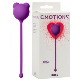 Вагинальный шарик со смещенным центром тяжести Emotions Roxy фиолетовый