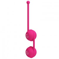 Вагинальные шарики со смещённым центром тяжести Pretty Love Kegel Tighten Up III розовые