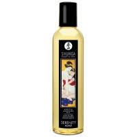 Возбуждающее массажное масло Shunga Serenity с ароматом монои 250 мл