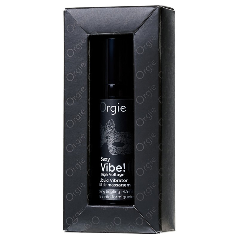Гель Orgie Sexy Vibe High Voltage с усиленным эффектом вибрации, 15 мл