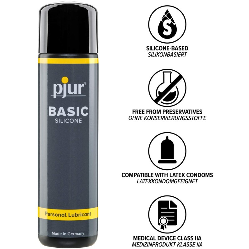 Силиконовый лубрикант Pjur Basic Silicone 100 мл