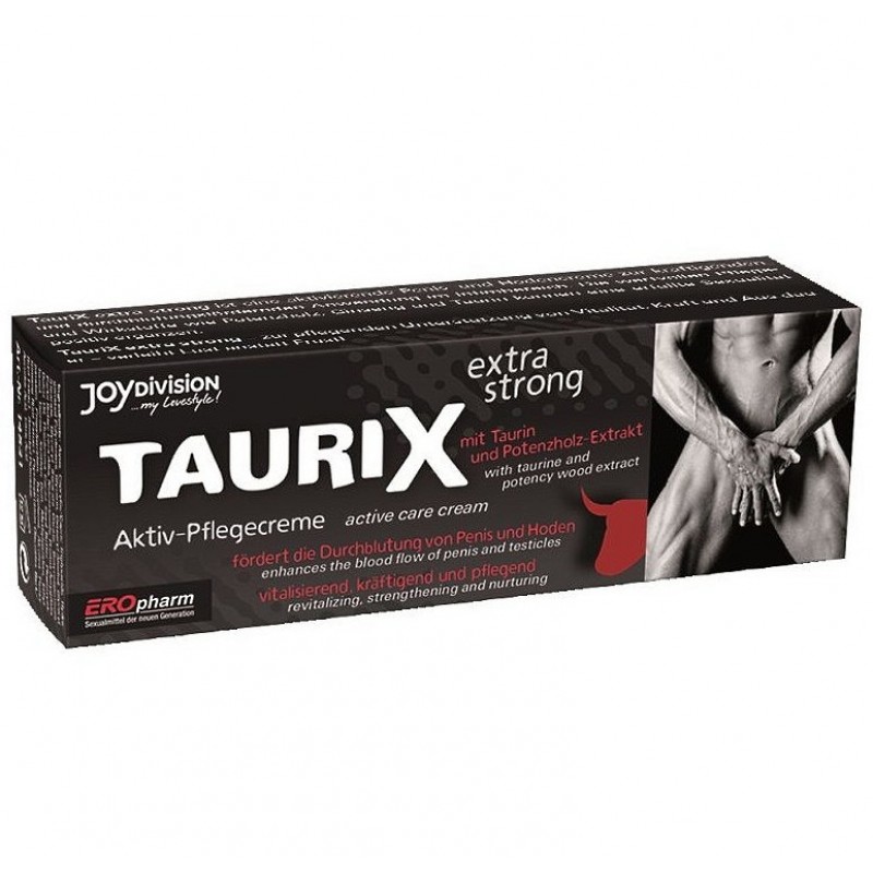 Стимулирующий крем с экстрактом яиц быка Taurix Extra Strong 40 мл