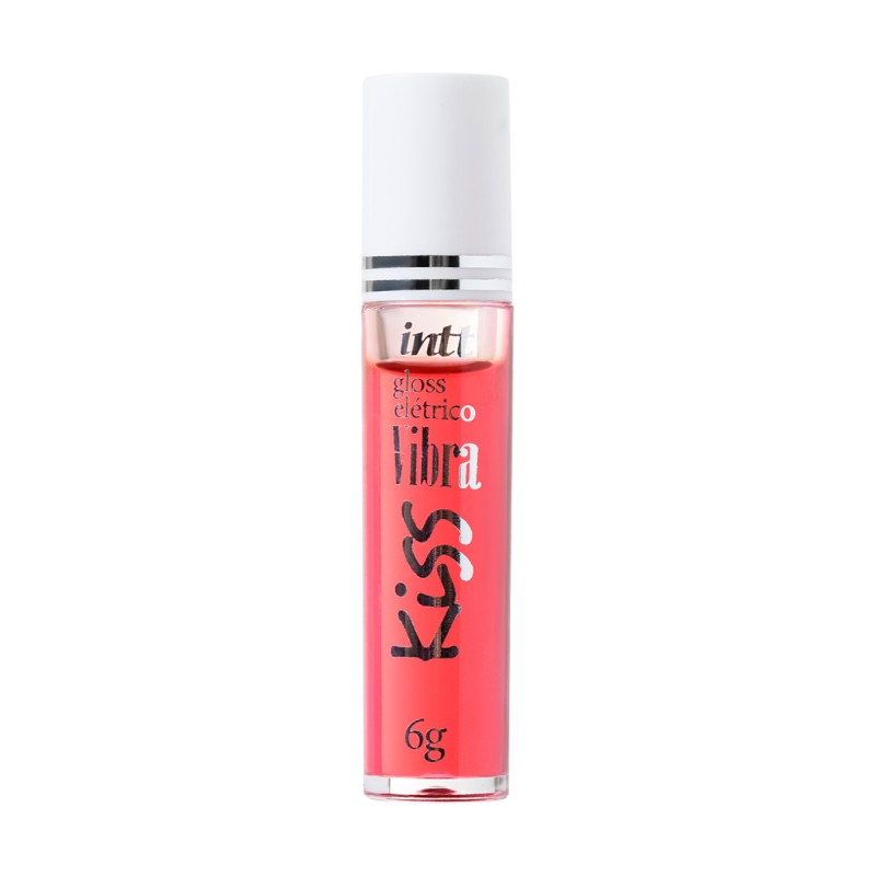 Блеск для губ Intt Gloss Vibe Strawberry с эффектом вибрации, клубника 6 гр