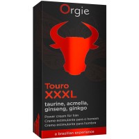 Возбуждающий крем для усиления эрекции Orgie Touro XXXL с эффектом увеличения пениса 15 мл