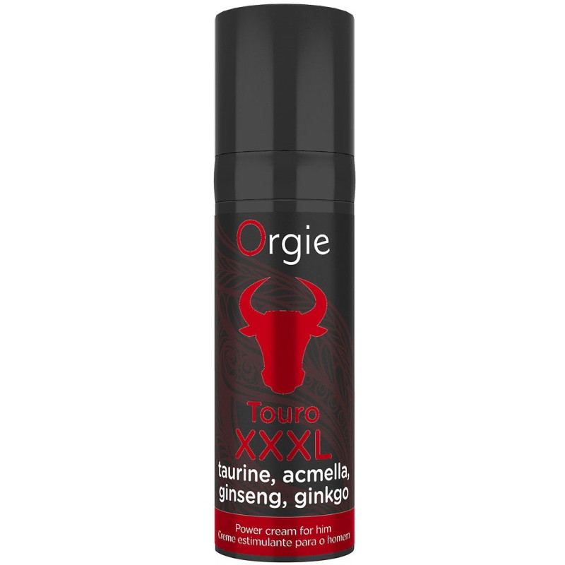 Возбуждающий крем для усиления эрекции Orgie Touro XXXL с эффектом увеличения пениса 15 мл
