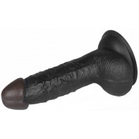 Фото Lovetoy, Китай Страпон черный Easy Strapon Set 20 см