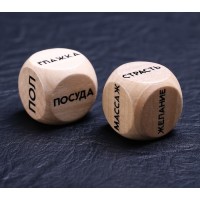 Кубики деревянные Шаловливые дела