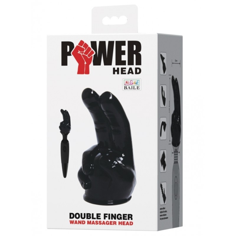 Насадка для вибромассажёра в форме пальчиков Power Head