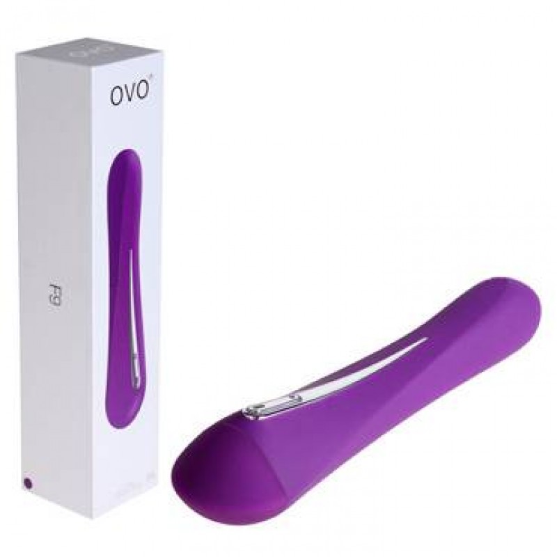 Фиолетовый вибратор Ovo F9