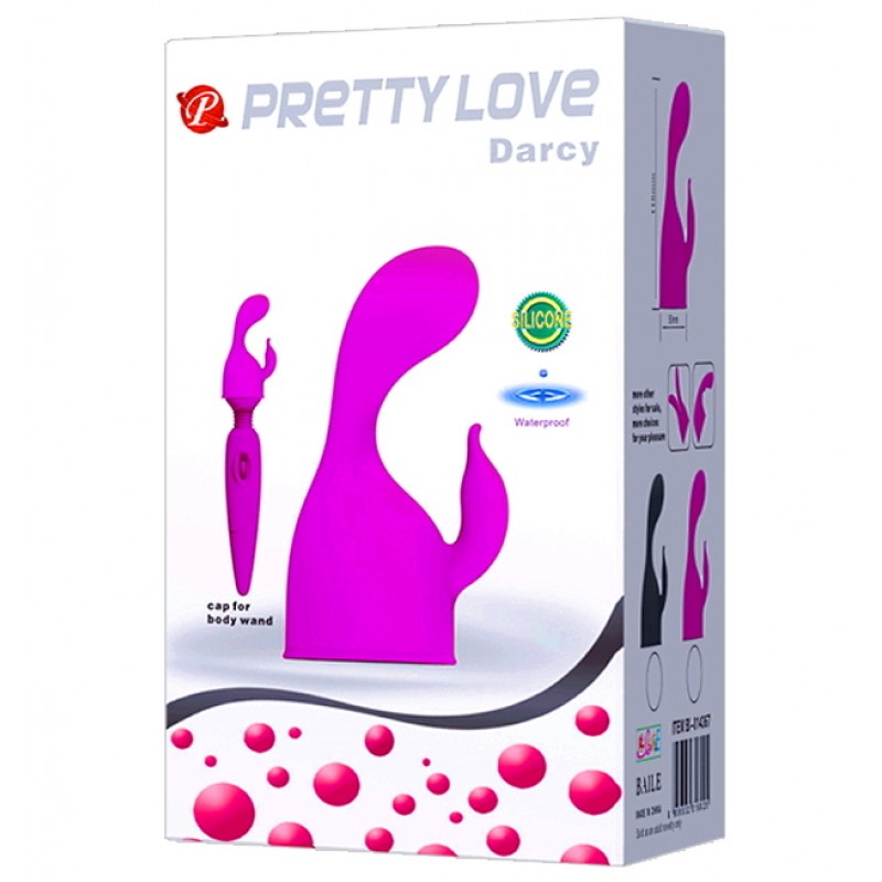 Насадка для вибромассажёра Pretty Love Darcy