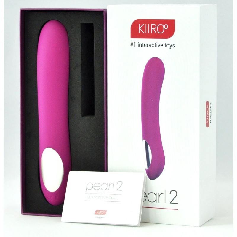 Вибратор для секса на расстоянии Kiiroo Pearl 2 фиолетовый