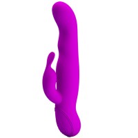 Вибратор Pretty Love Hale с клиторальным стимулятором и функцией ротации