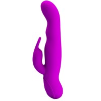 Вибратор Pretty Love Hale с клиторальным стимулятором и функцией ротации